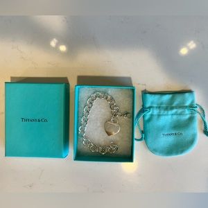 Tiffany's sterling silver charm bracelet